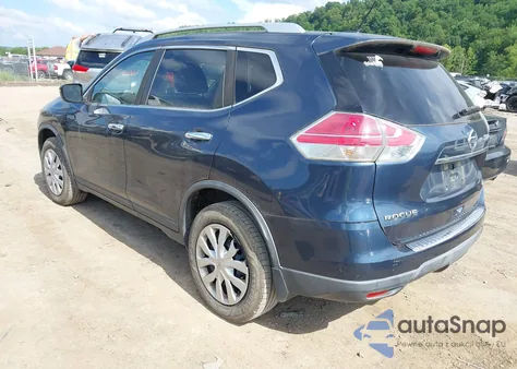 2016 Nissan Rogue S from USA, damaged, VIN KNMAT2MV2GP634912